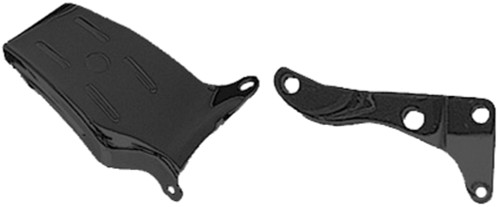 Alternator Bracket - O.E. Style - Passenger Side - Intake / Water Pump Mount - Steel - Black Powder Coat - Long Water Pump - GM Alternator - Small Block Chevy - Kit Alternator Bracket - O.E. Style - Passenger Side - Intake / Water Pump Mount - Steel - Black Powder Coat - Long Water Pump - GM Alternator - Small Block Chevy - Kit