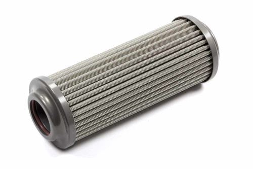 Fuel Filter Element - High Pressure - 100 Micron - Stainless Element - XRP 8 AN to 16 AN Short In-Line Filter - Each