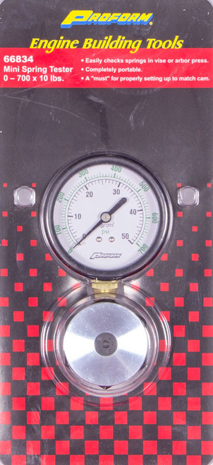 Valve Spring Tester - Mini - Analog - 700 lb Range - 10 lb Scale - Each