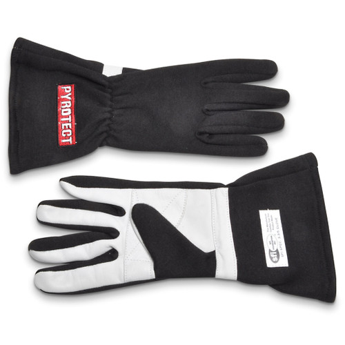 Gloves - Driving - SFI 3.3/1 - Single Layer - Sport - Nomex - Black - Medium - Pair