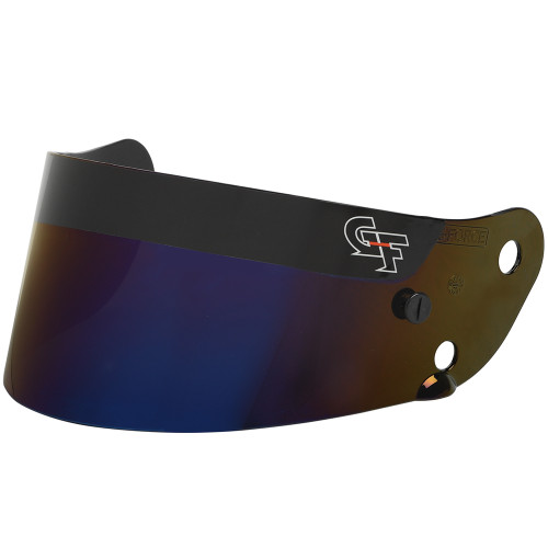 Helmet Shield - R17 - Blue Mirrored - G-Force REVO / Rift Helmets - Each