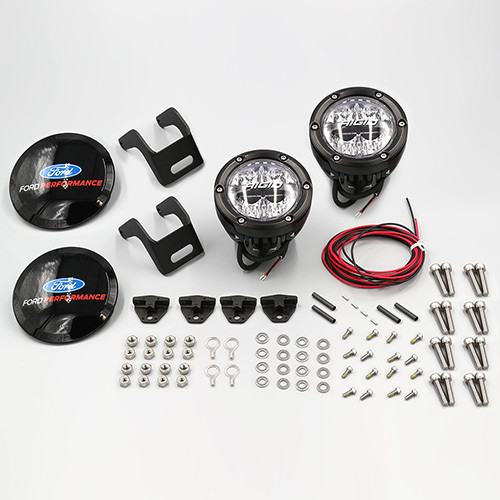 Side Mirror Light - Rigid 360-Series - 4 in Diameter - LED - 8600 Lumen - White - Ford Midsize SUV 2022 - Kit