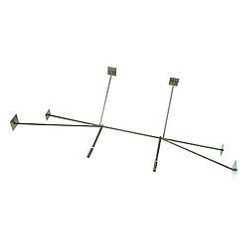 Front End Mounting Kit - Brackets / Tabs / Tubing - Steel - Natural - 1-Piece Body to Chassis - Kit