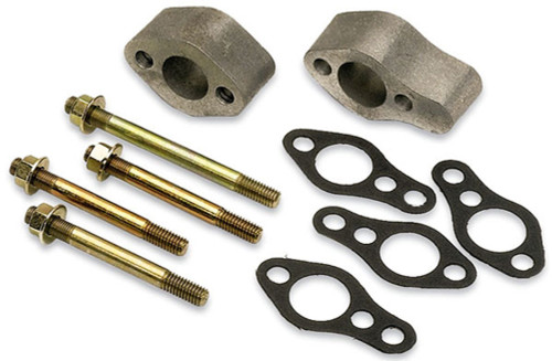 Water Pump Spacer - 1-7/32 in Thick - Bolts / Gaskets Included - Aluminum - Small Block Chevy / V6 - Kit Water Pump Spacer - 1-7/32 in Thick - Bolts / Gaskets Included - Aluminum - Small Block Chevy / V6 - Kit