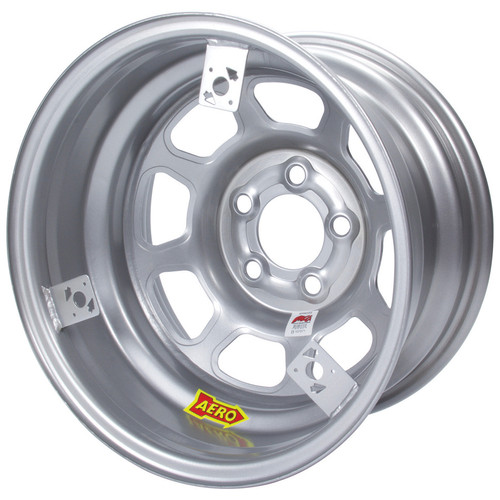 Wheel - 52-Series - 15 x 8 in - 3.000 in Backspace - 5 x 5.00 in Bolt Pattern - Steel - Silver Powder Coat - Each Wheel - 52-Series - 15 x 8 in - 3.000 in Backspace - 5 x 5.00 in Bolt Pattern - Steel - Silver Powder Coat - Each
