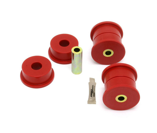 Differential Housing Mount Bushing - Pro Version - Steel / Polyurethane - Red / Zinc Oxide - Chevy Camaro 2010-15 - Kit