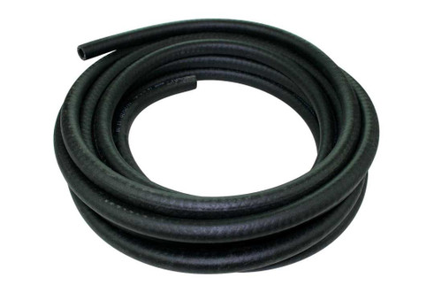 Hose - 3/8 in ID - 25 ft - Rubber - Black - Each