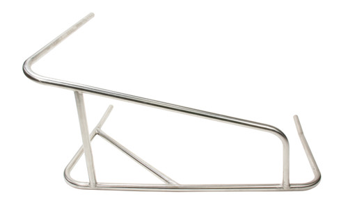 Nerf Bar - Battle Bar - Passenger Side - 3 Point - 1 in Tube - Stainless - Natural - Sprint Car - Each
