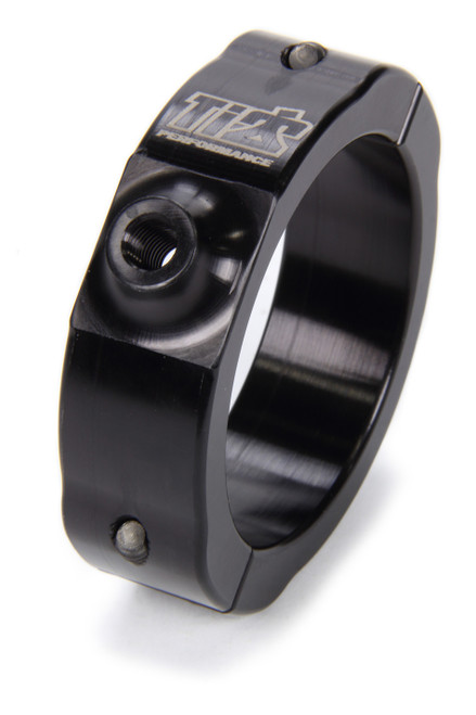 Axle Clamp - Aluminum - Black Anodized - 2-3/8 in Axle Tube - Steering Stabilizer - Each
