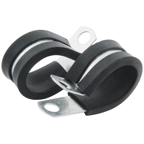 Line Clamp - Adel - 0.750 in ID - Rubber Lining - Aluminum - Set of 50