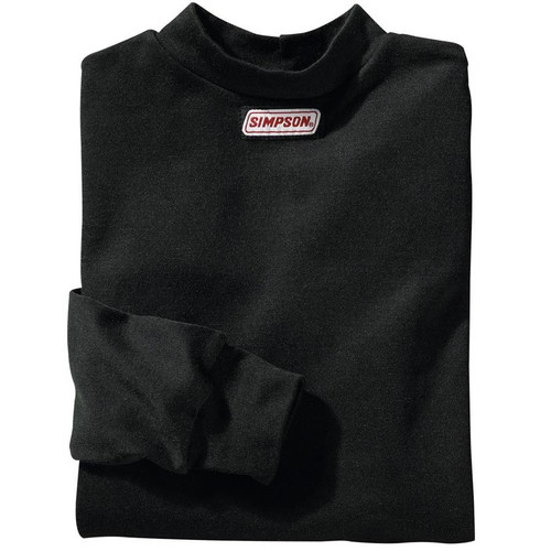 Underwear Top - SFI 3.3 - Long Sleeve - Crewneck - CarbonX - Black - X-Large - Each