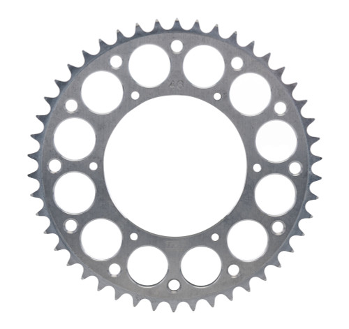 Axle Sprocket - 46 Tooth - 5.25 in Bolt Pattern - Aluminum - Natural - Micro Sprint - Each