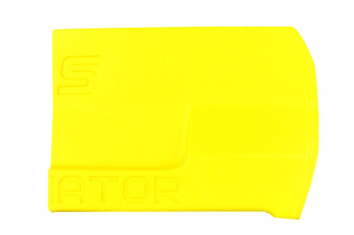 Tail - Dominator SS - Passenger Side - Street Stock - Plastic - Fluorescent Yellow - Universal - Each