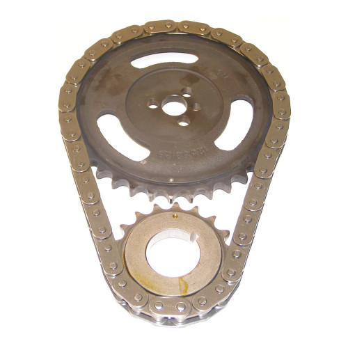Timing Chain Set - Heavy Duty - Single Roller - Iron / Steel - Factory Roller - GM V6 / Small Block Chevy - Kit