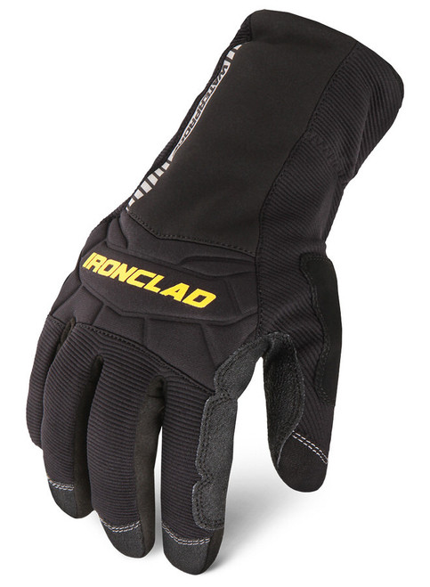 Shop Gloves - Cold Condition Waterproof - Insulated / Reinforced Fingertips and Palm - Neoprene Closure - Neoprene - Black - Small - Pair