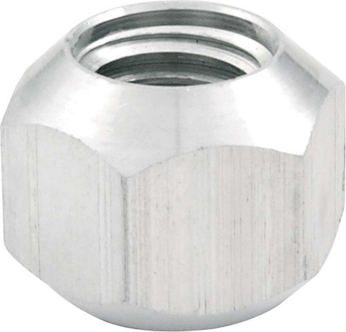 Lug Nut - 5/8-11 in Thread - 1 in Hex Head - Double 45 Degree Seat - Open End - Aluminum - Natural - Set of 20