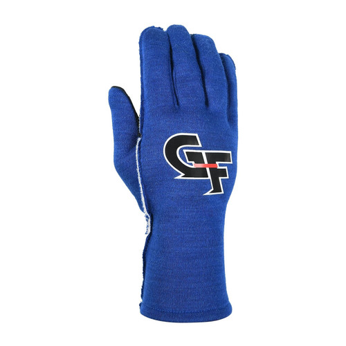 Driving Gloves - G-Limit RS - Double Layer - SFI 3.3/5 - Nomex - Blue - Youth Medium - Pair