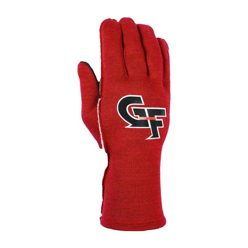 Driving Gloves - G-Limit RS - Double Layer - SFI 3.3/5 - Nomex - Red - X-Small - Pair