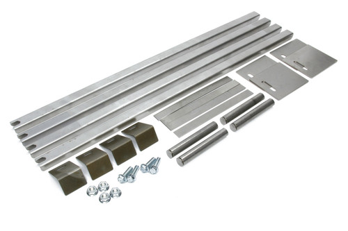 Window Channel Kit - 5/8 in Wide - 18 in Long - Steel - Natural - Universal - Kit