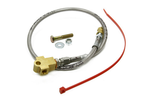 Brake Hose Kit - DOT Approved - Braided Stainless - 6 to 8 in Lift - Rear - GM Fullsize SUV / Truck 1973-91 - Kit