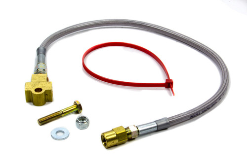 Brake Hose Kit - DOT Approved - Braided Stainless - 3 to 4 in Lift - Rear - GM Fullsize SUV / Truck 1973-91 - Kit