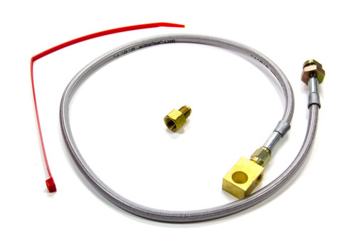 Brake Hose Kit - DOT Approved - Braided Stainless - 4 to 8 in Lift - Rear - Ford Fullsize SUV / Truck 1999-2005 - Kit