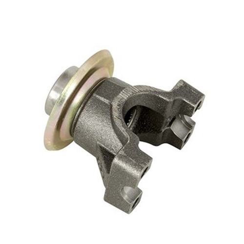 Pinion Yoke - 28 Spline - 4.060 in Long - Iron - Natural - 1350 U-Joint - Ford 9 in - Each