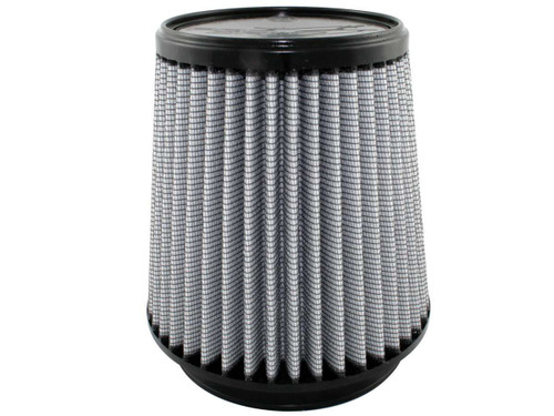 Air Filter Element - Magnum FLOW Pro DRY S - Clamp-On - Conical - 7 in Base - 5.5 in Top - 5.5 in Flange - 7 in Tall - Reusable Cotton - White - Universal - Each