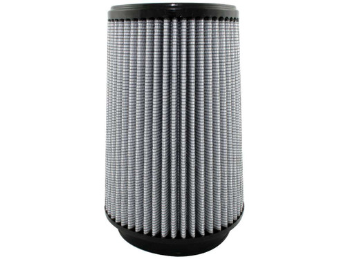 Air Filter Element - Magnum FLOW Pro DRY S - Clamp-On - Conical - 6.5in Base Diameter - 5.5 in Top Diameter - 9 in Tall - 5 in Flange - Synthetic - White - Universal - Each