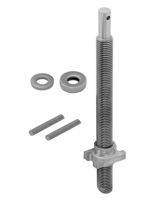 Trailer Jack Lift Screw - Hardware Included - Steel - Natural - Kit