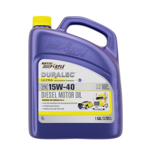 Motor Oil - Duralec Ultra - 15W40 - Synthetic - 1 gal Jug - Set of 3