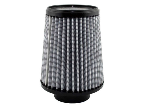Air Filter Element - Magnum FLOW Pro DRY S - Clamp-on - Conical - 6 in Base - 4.75 in Top - 3 in Flange - 7 in Tall - Reusable Cotton - White - Universal - Each
