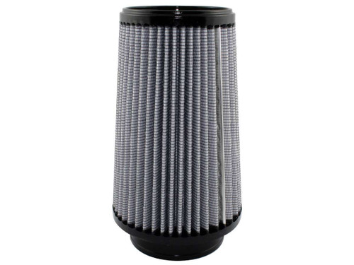 Air Filter Element - Magnum FLOW Pro DRY S - Clamp-On - Conical - 6 in Base Diameter - 4.75 in Top Diameter - 9 in Tall - 4 in Flange - Synthetic - White - Universal - Each