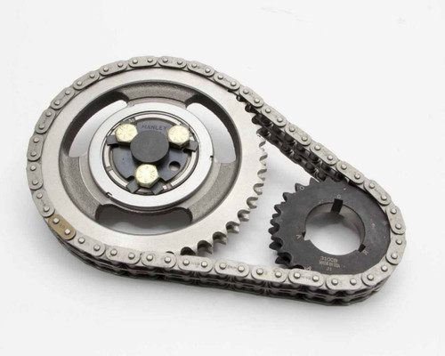 Timing Chain Set - Double Roller - 0.005 in Shorter - Steel - Small Block Chevy - Kit