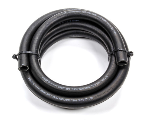 Hose - EZ Street - 6 AN - 15 ft - Rubber - Black - Each