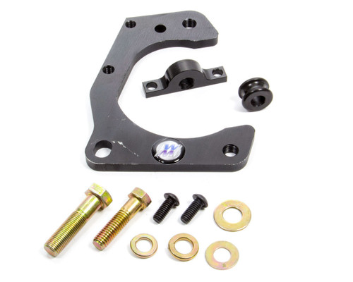 Brake Caliper Bracket - Rear - Driver / Passenger Side - Bolt-On - Steel - GM Metric Caliper - Mustang II / Pinto - Each Brake Caliper Bracket - Rear - Driver / Passenger Side - Bolt-On - Steel - GM Metric Caliper - Mustang II / Pinto - Each