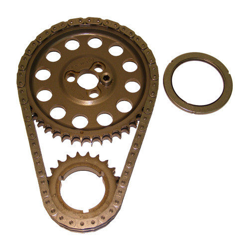 Timing Chain Set - Hex-A-Just True Roller - Double Roller - Adjustable - Steel - Big Block Snout - Small Block Chevy - Kit