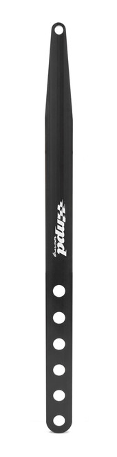 Wing Strap - Nose - Adjustable - 9 to 14 in Adjustable Height - Aluminum - Black Anodized - Sprint Car - Each