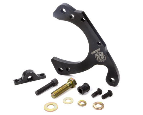 Brake Caliper Bracket - Front - Driver / Passenger Side - Bolt-On - Steel - GM Metric Caliper - Mustang II / Pinto - Each