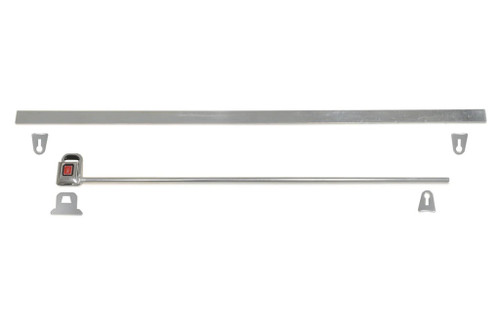 Window Net Installation Kit - Buckle Style - Hardware Included - Steel - Zinc Oxide - Kit