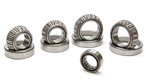 Differential Bearing Kit - Carrier and Pinion - Roller Bearings - Steel - 3.062 in ID Case - Ford 9 in - Kit