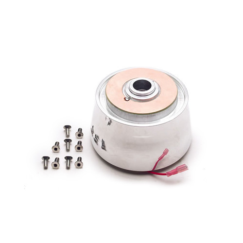 Steering Wheel Adapter - 9-Bolt Wheel to OE Column - Hardware Included - Aluminum - Polished - Toyota 1986-93 - Kit