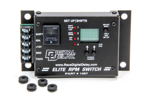 Shifter Controller - Elite RPM Switch - Digital Display - Aluminum - Air / CO2 / Electric Shifters - Kit