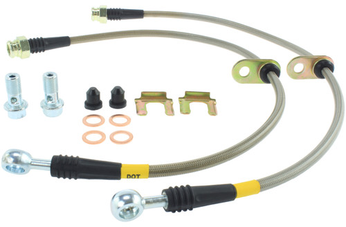 Brake Hose - Braided Stainless - PTFE Lined - Subaru - Kit Brake Hose - Braided Stainless - PTFE Lined - Subaru - Kit