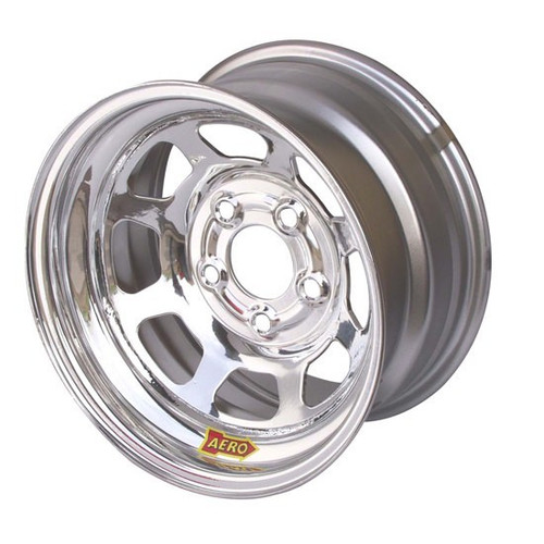 Wheel - 50-Series - 15 x 8 in - 2.000 in Backspace - 5 x 5.00 in Bolt Pattern - Steel - Chrome - Each Wheel - 50-Series - 15 x 8 in - 2.000 in Backspace - 5 x 5.00 in Bolt Pattern - Steel - Chrome - Each