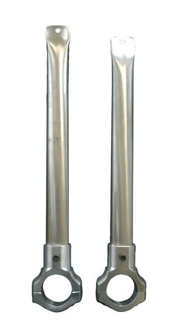 Wing Post and Clamp - Nose - Hardware Included - Stainless - Natural - Triple X Sprint Car - Kit