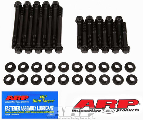 Cylinder Head Bolt Kit - High Performance Series - 12 Point Head - Chromoly - Black Oxide - Small Block Ford - Kit