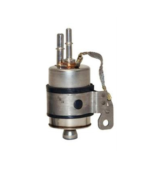 Fuel Filter - In-Line - Paper Element - 5 Micron - 3/8 in Hose Barb Inlet - 1/2 in Hose Barb Outlet - Steel - Zinc Plated - Each Fuel Filter - In-Line - Paper Element - 5 Micron - 3/8 in Hose Barb Inlet - 1/2 in Hose Barb Outlet - Steel - Zinc Plated - Each