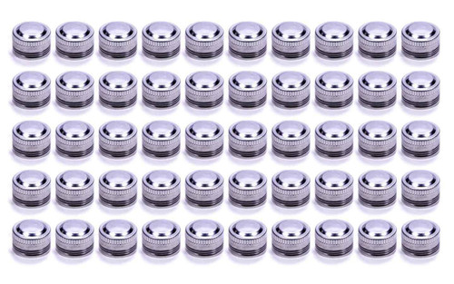 AN Dust Cap - 16 AN - Aluminum - Natural - Set of 50