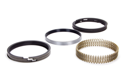 Piston Rings - 4.000 in Bore - Drop In - 1.5 x 1.5 x 4.0 mm Thick - Standard Tension - Steel - Plasma Moly - 8-Cylinder - Kit